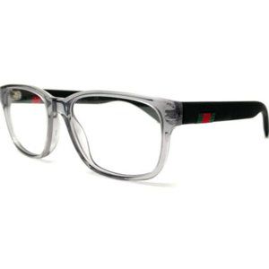 Gucci Women's Grey Rectangle Eyeglasses!